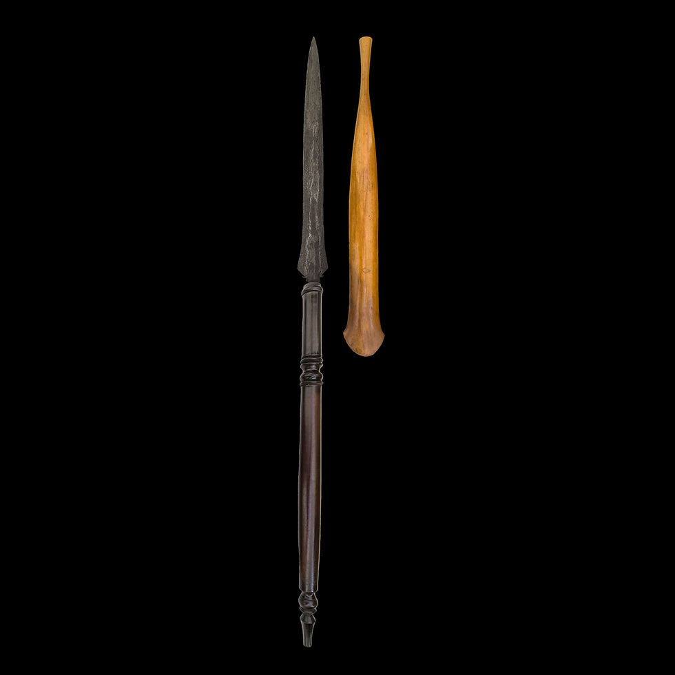 Thumbnail: Antique Cirebon Tombak Biring - 17th century - spiritual powers