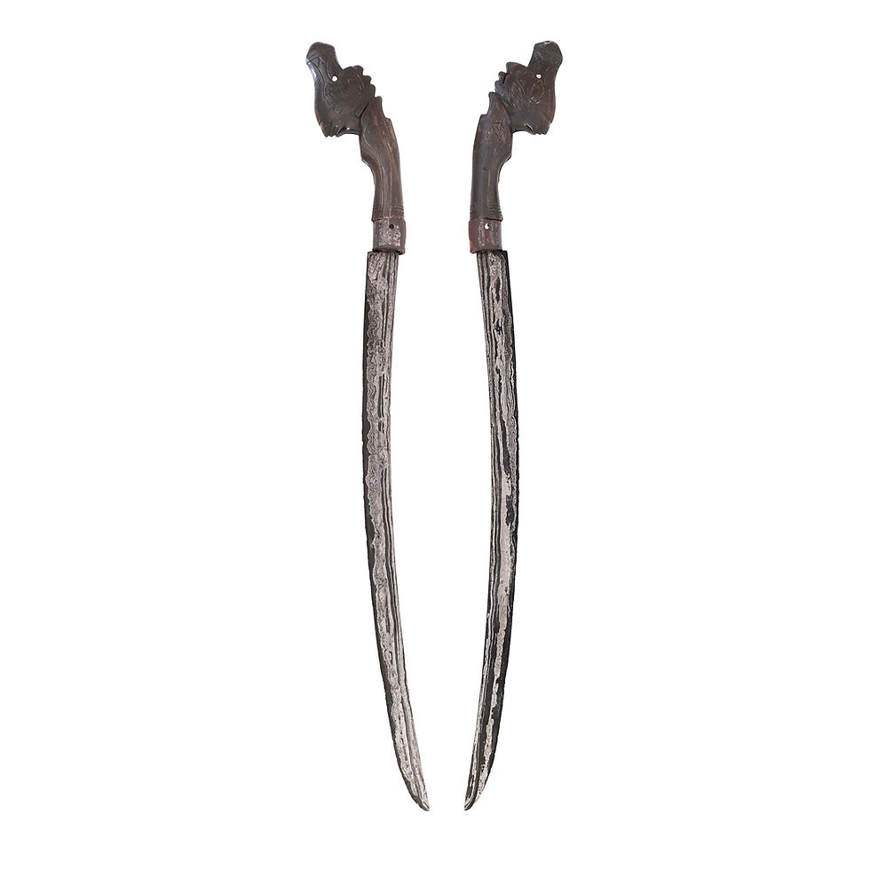Thumbnail: Antique Cirebon Golok Pasundan - 18th century - Cirebon, Indonesia