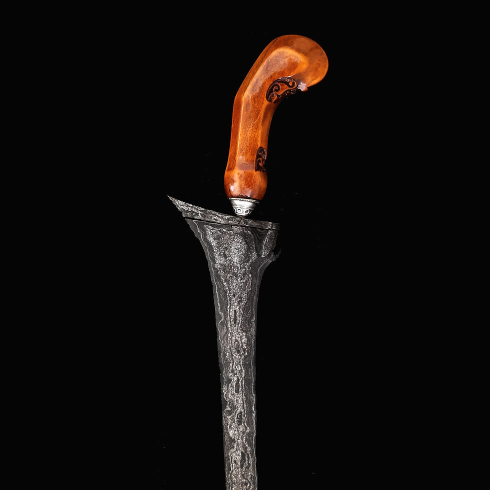 Thumbnail: Exclusive Mesem keris, kris - Pajajaran (12th century) wilah - Pasir Malela
