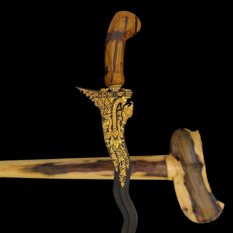 Thumbnail: kris keris timoho pelet wood for sale