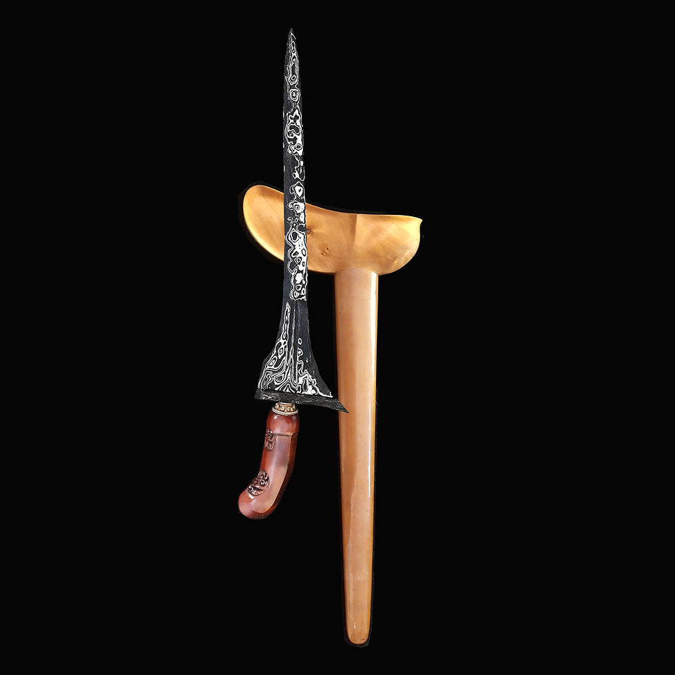 Thumbnail: Antique Jalak Sangu Tumpeng keris, kris, Tuban era (14th century) - Wahyu Timuru