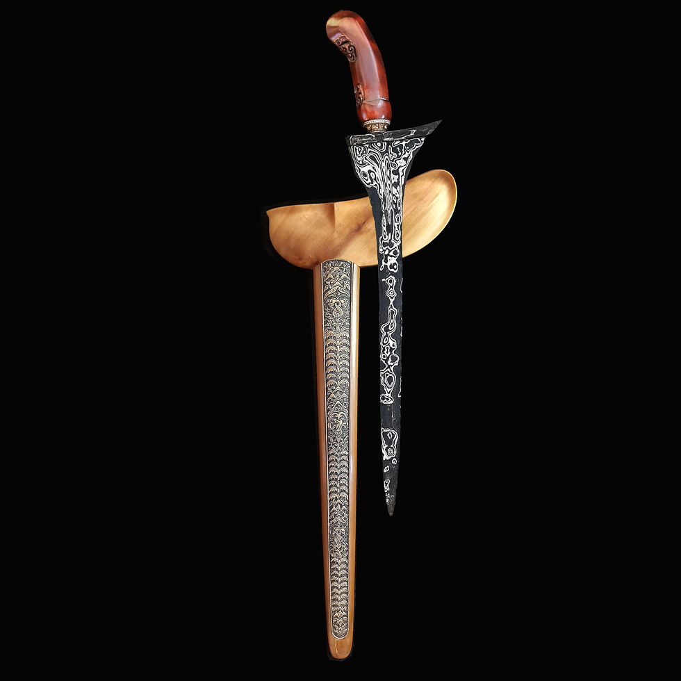 Thumbnail: Antique Jalak Sangu Tumpeng keris, kris, Tuban era (14th century) - Wahyu Timuru