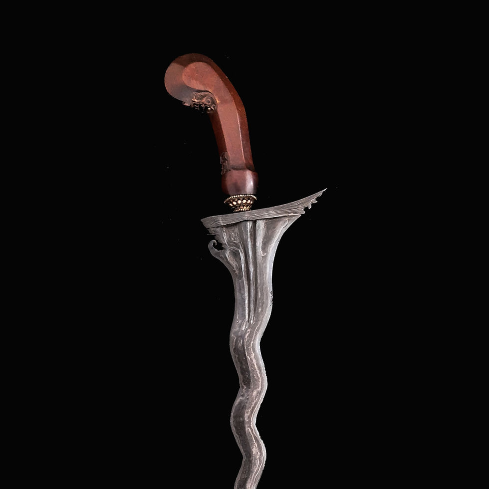 Thumbnail: 945. Parungsari keris – Amazing parungsari wilah – Striking pamor.