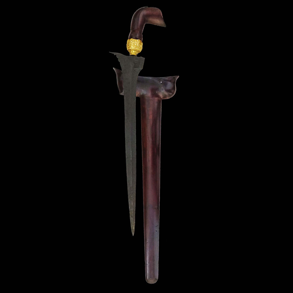 Thumbnail: antique cirebon kris for sale