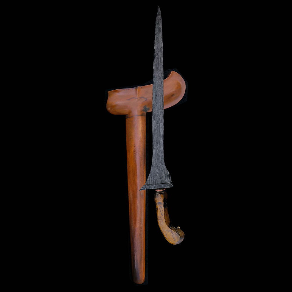 Thumbnail: antique keris with protective powers for sale