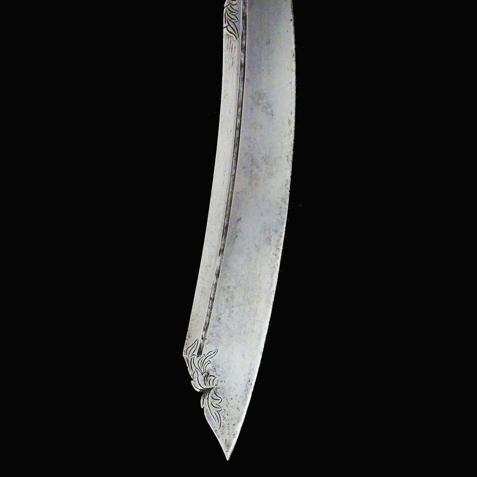 Thumbnail: Antique Parang Nabur (belabang, beladah) sword – keris, kris, krissen – Kalimant