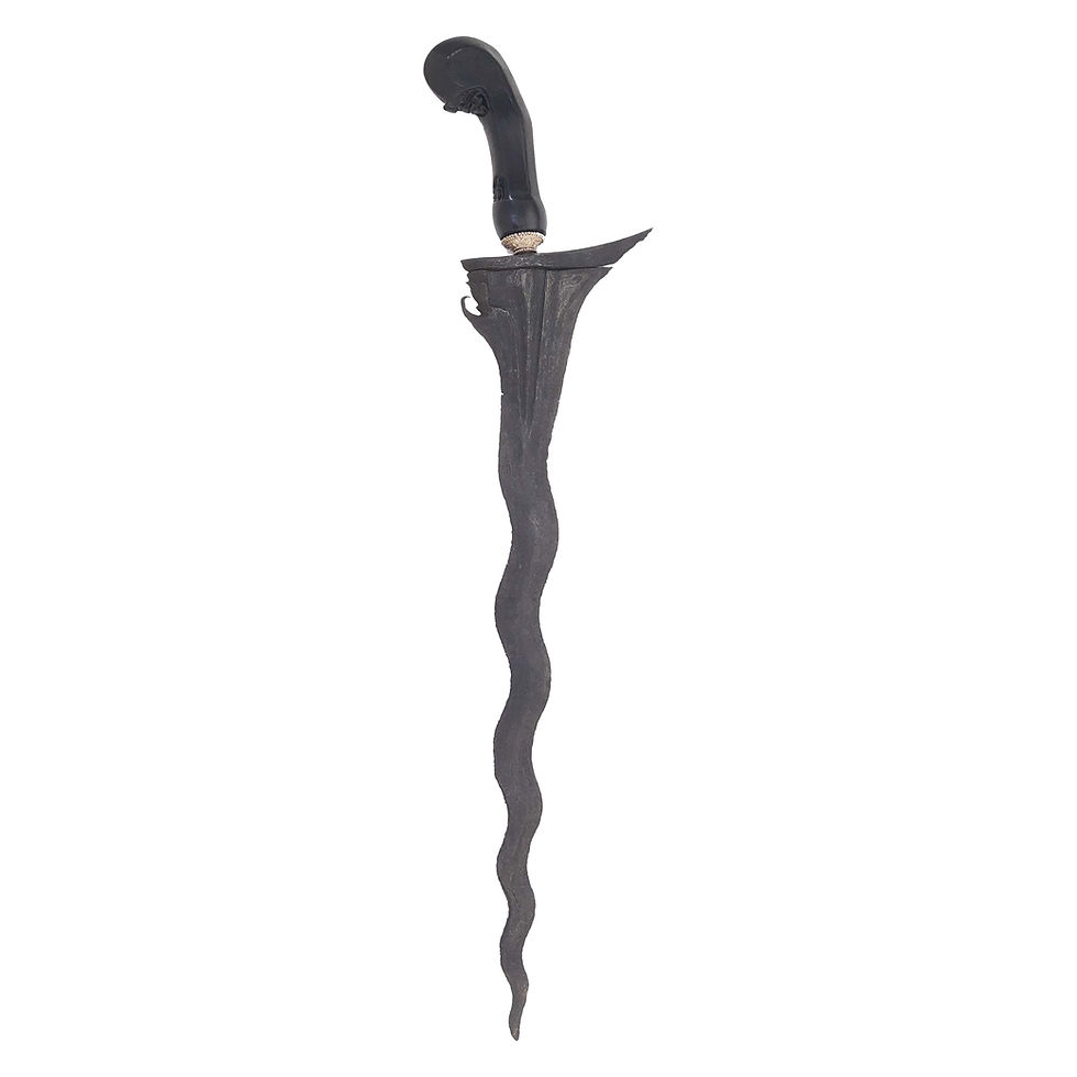 Thumbnail: Antique Sabuk Inten keris, kris – Mataram Amangkurat II-era (16th century)