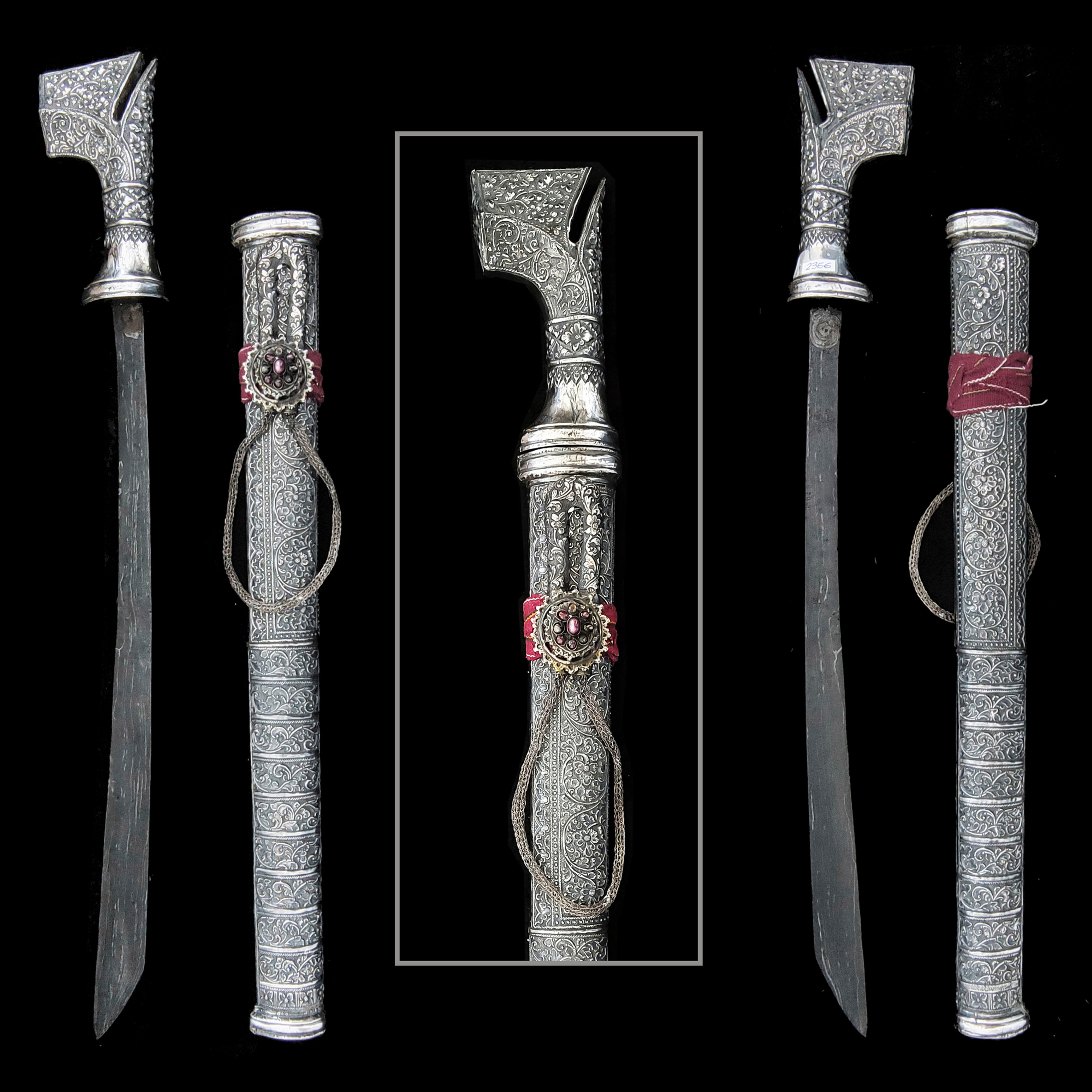 antique silver bugis alamang for sale