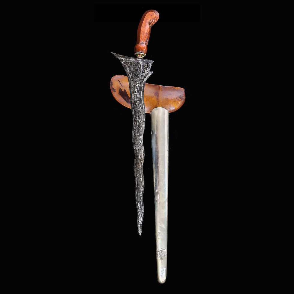 Thumbnail: Carangsoka keris, kris - Carangsoka wilah (blade), Blambangan era (15th century)