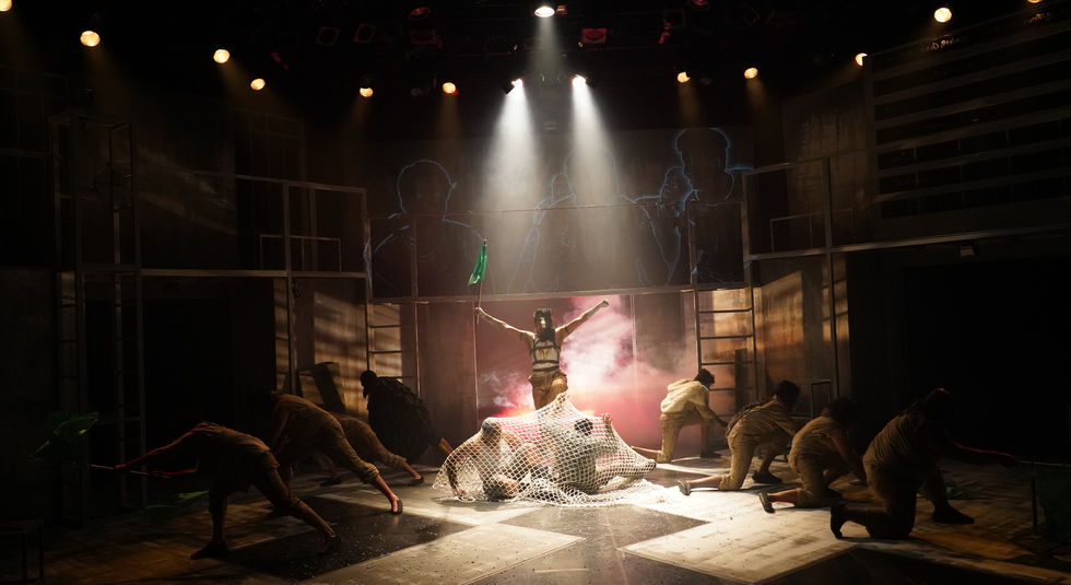 Cowshed war musical segment.JPG