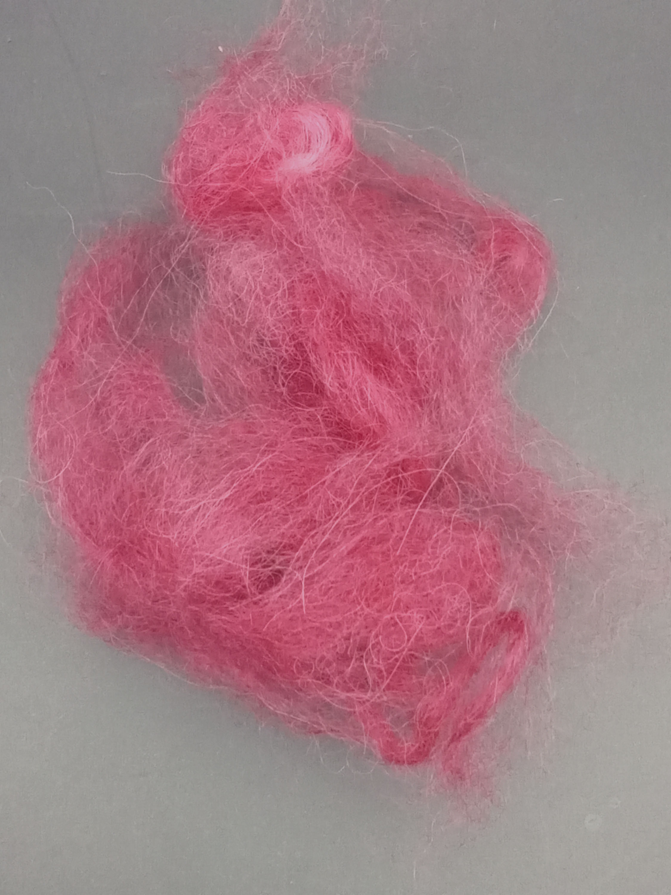 Dubbing alpaga lie de vin