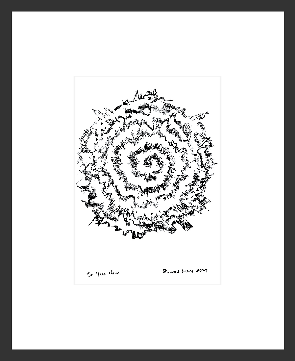Be Here Now - Reproduction (Limited Edition of 33)