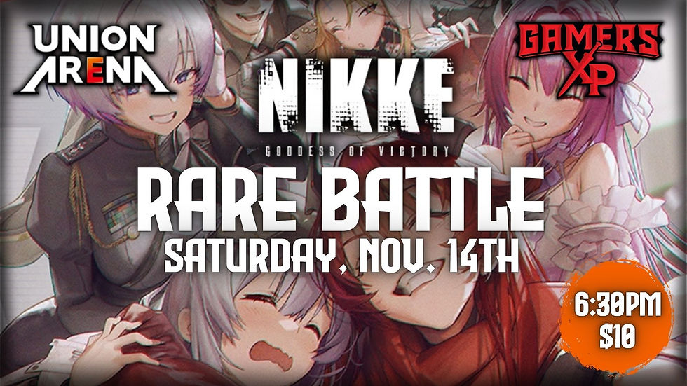 Union Arena Rare Battle - Nikke Goddess of Victory