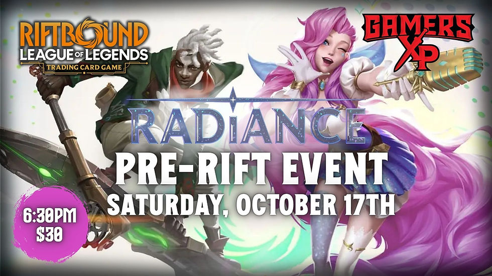 Riftbound | Radiance Pre-Rift Event