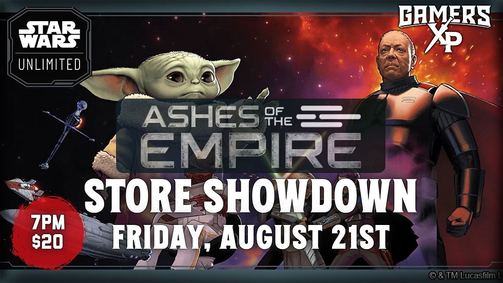 Star Wars Unlimited Ashes of the Empire Showdown