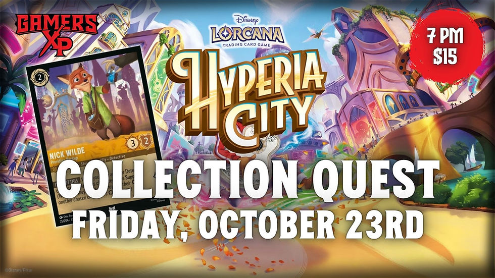 Lorcana Hyperia City Collection Quest