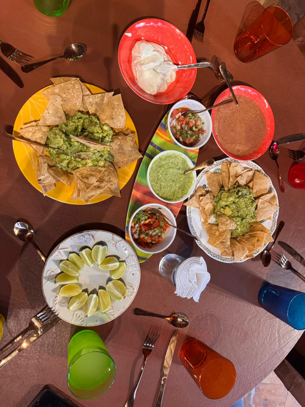 Arranged Food and Objects