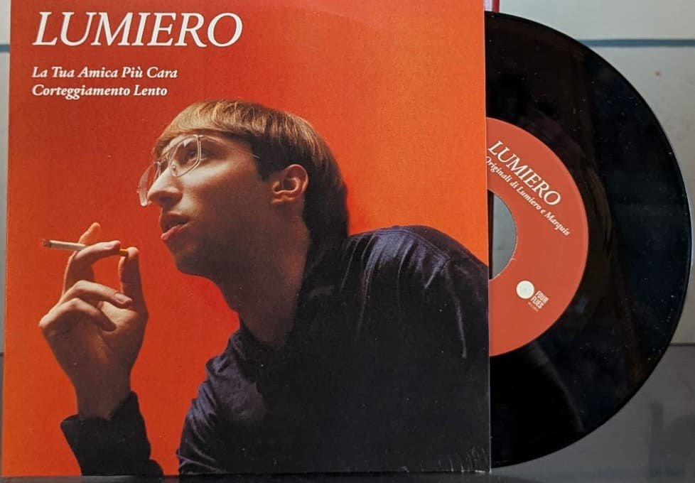 Lumiero e il suo 45 giri per pregustare "il Primo grande disco di Lumiero" - Il Sabato del Vinile