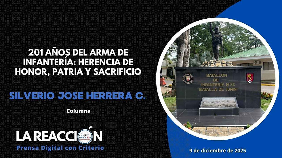 201 AÑOS DEL ARMA DE INFANTERÍA: HERENCIA DE HONOR, PATRIA Y SACRIFICIO