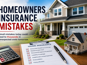 Common Homeowners Insurance Mistakes to Avoid in Maryland