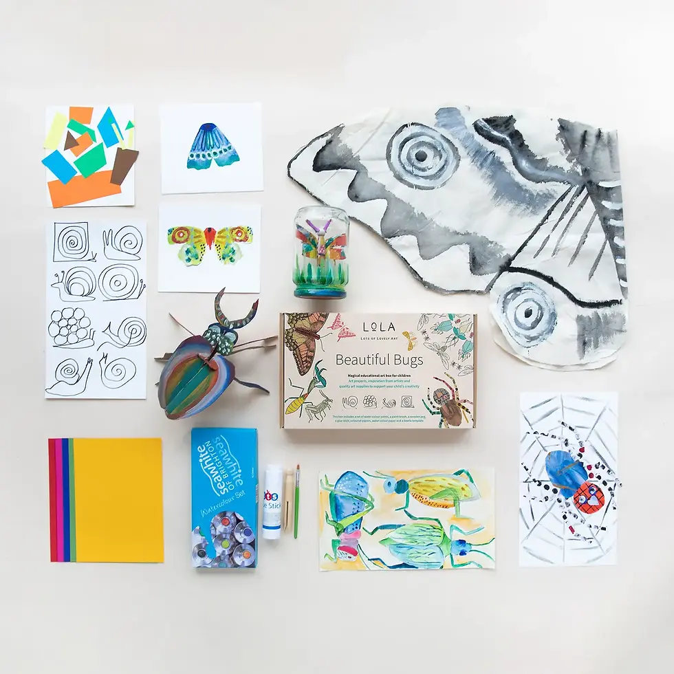 Thumbnail: Beautiful Bugs Art Box For Children