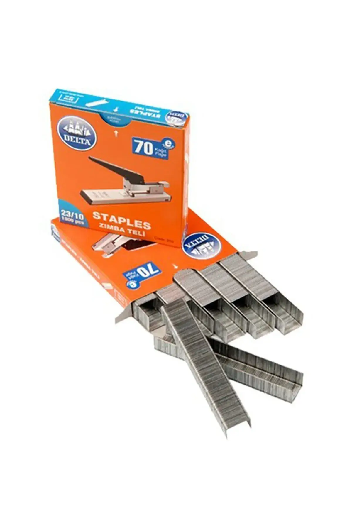 Arşiv Zımba Teli 23/10 Beyaz 1000'li (Delta 252)