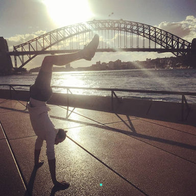 auf Tour in Sidney