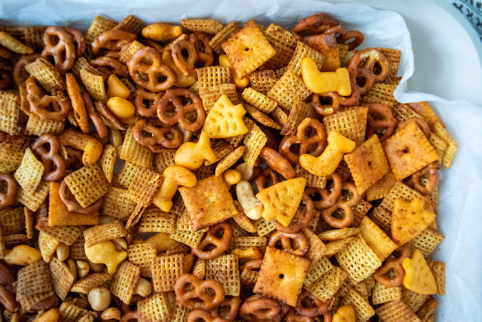 Emmy's Christmas Chex Mix