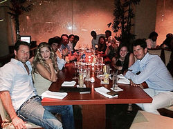 Nic Roldan with us at FMP Dinner