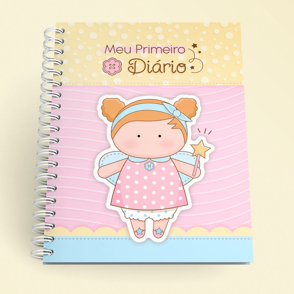 Miniatura: Kit Digital - Meu Primeiro Diario - A5 - Infantil