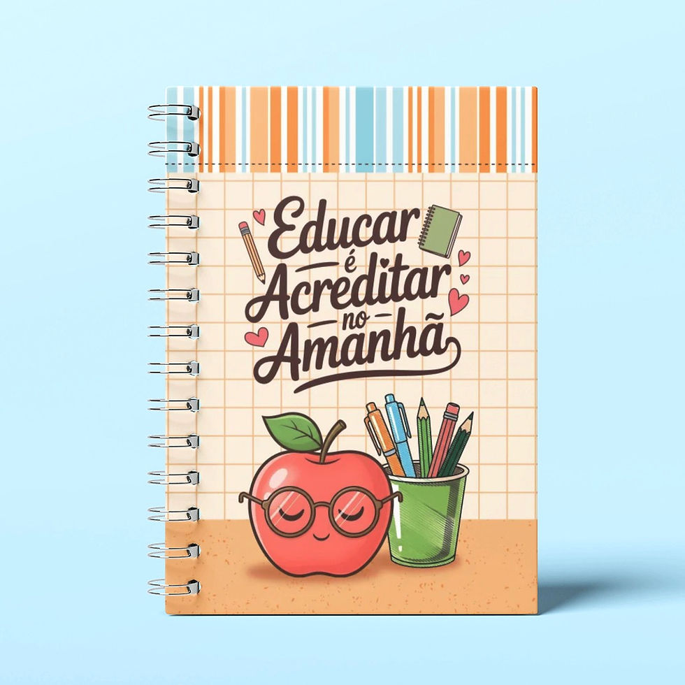 Miniatura: Kit Digital Caderno Anotações e plano semanal Professores - A5 - WIRE-O/ESPIRAL