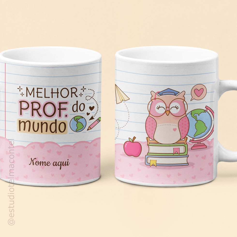 Miniatura: Arte Digital para Caneca - Professores