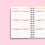 Miniatura: Kit Digital - Miolo Agenda DATADA 2DPP - A5 - wire-o/espiral