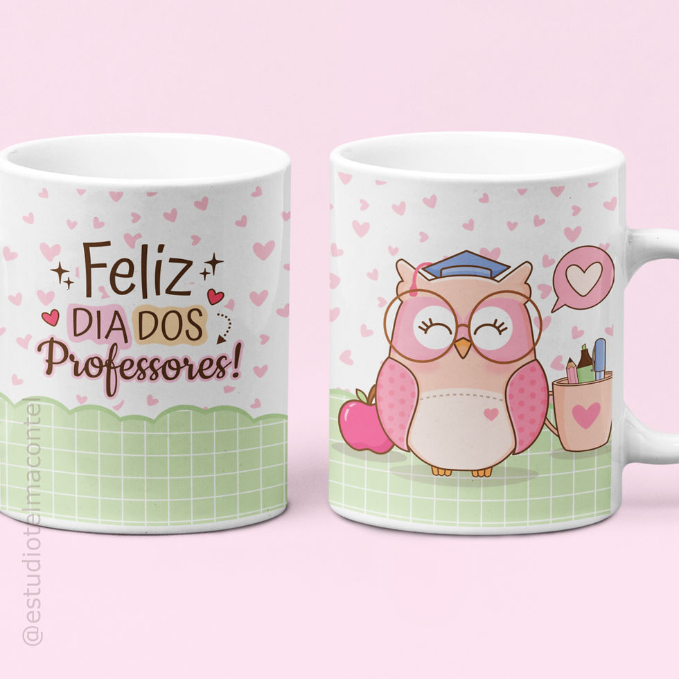 Miniatura: Arte Digital para Caneca - Professores