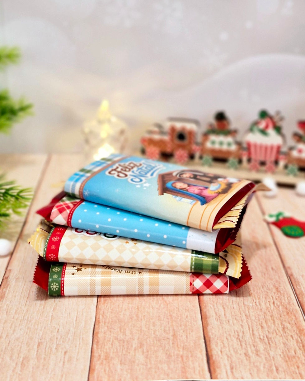 Miniatura: Kit Arquivos Digitais - Cinta para Kitkat - Natal 2025