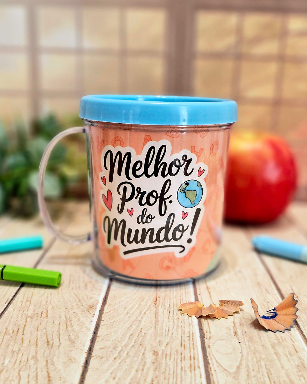 Miniatura: Kit Digital - arte para caneca sublimada/rosqueável - Dia dos Professores 2025