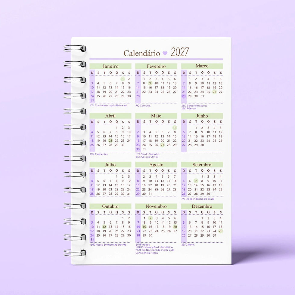 Miniatura: Kit de Arquivos - Caderno Anotações Vida Leve - A5 - WIRE-O/ESPIRAL