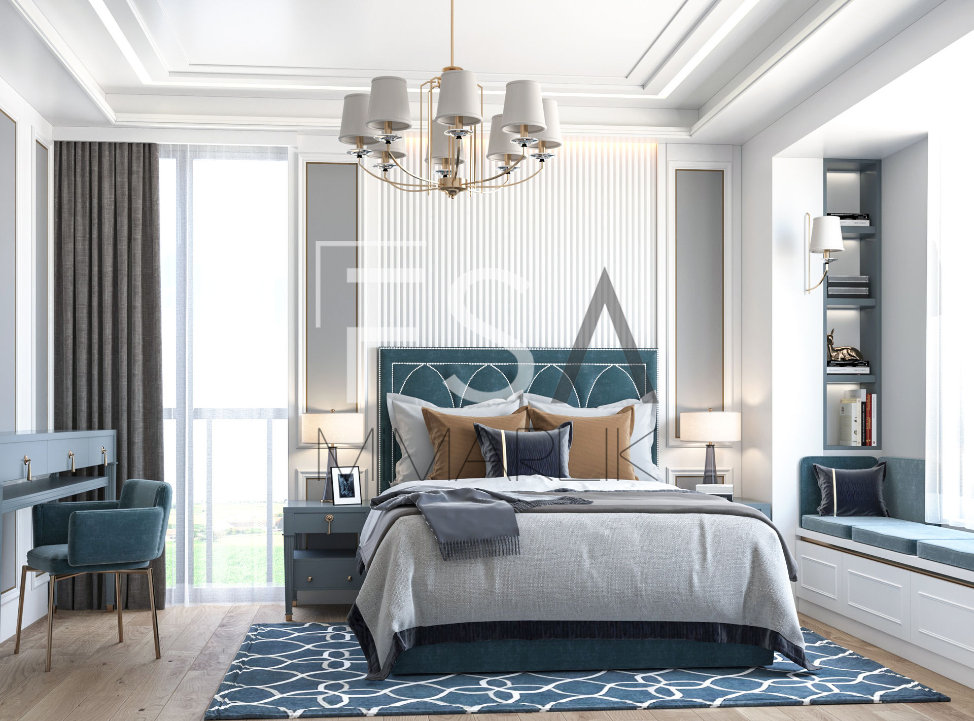 iç mekan 3d görsel