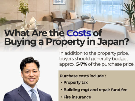 What Are the Costs of Buying a Property in Japan?