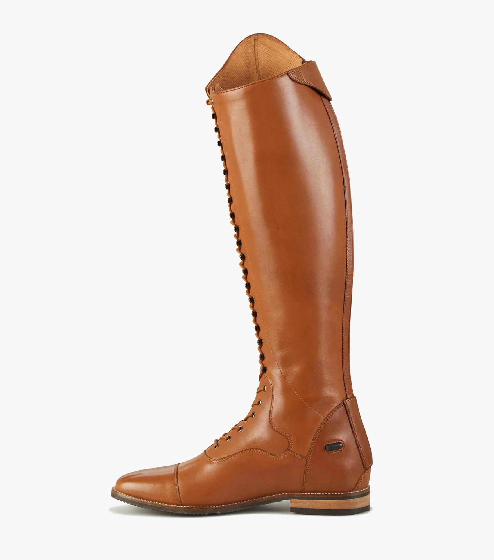 Thumbnail: Premier Equine Maurizia Ladies Lace Front Tall Leather Riding Boot