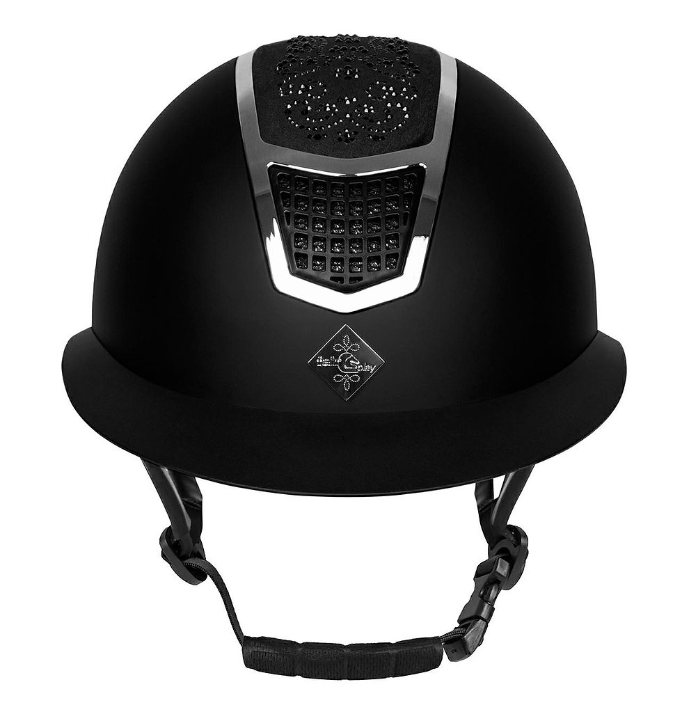 Thumbnail: FairPlay Quantinum Chic wide brim visor helmet 