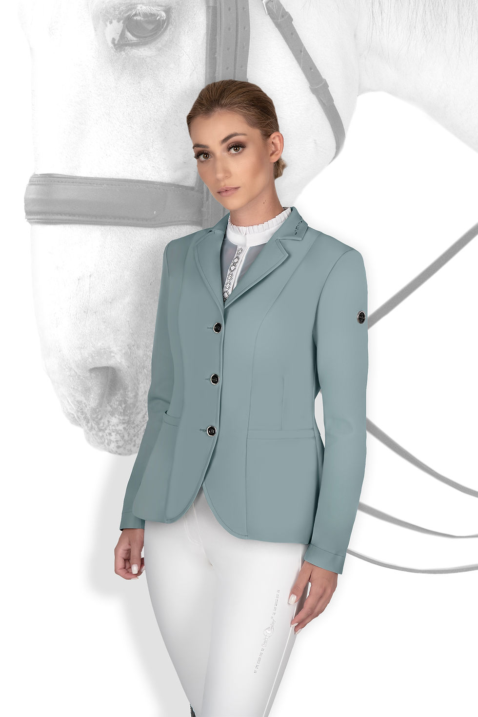 Thumbnail: FAIRPLAY COMPETITION  jacket FP NATALIE - Ash Blue