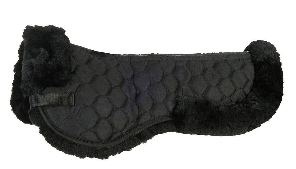 Thumbnail: HKM Corrective sheepskin pad with shim pack