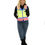 Thumbnail: Charlotte Dujardin Multi Coloured Mesh Hi Vis Waistcoat