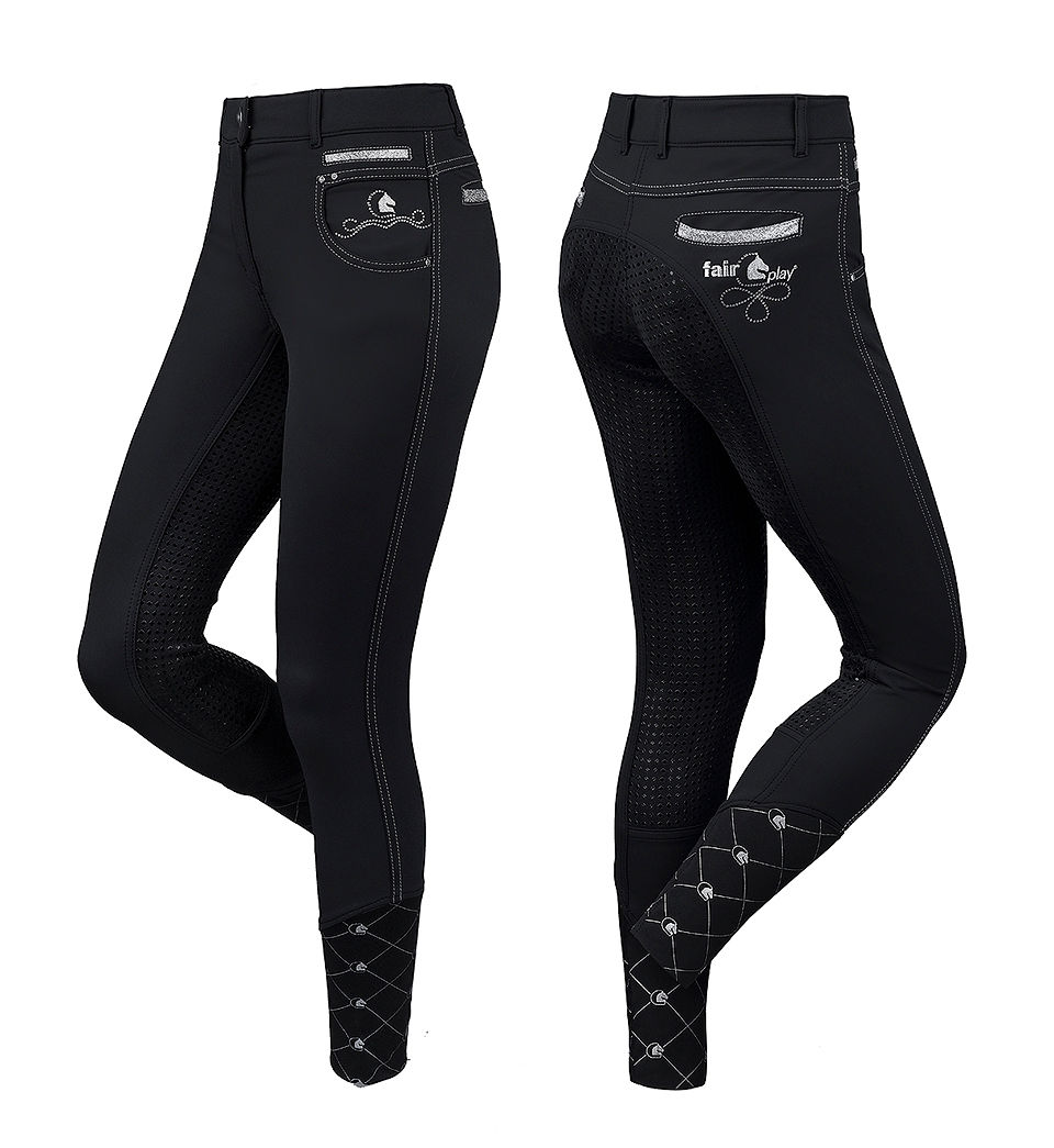 Thumbnail: FairPlay Jilliane full silicone seat breeches