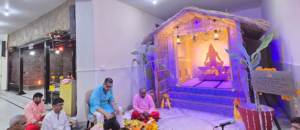 Inauguration of Guru Bhagwat Tungi, Sai Karuna Dham, Noida