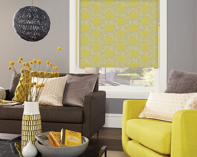 8.Moonseed-Chartreuse-Roller-Blind-from-