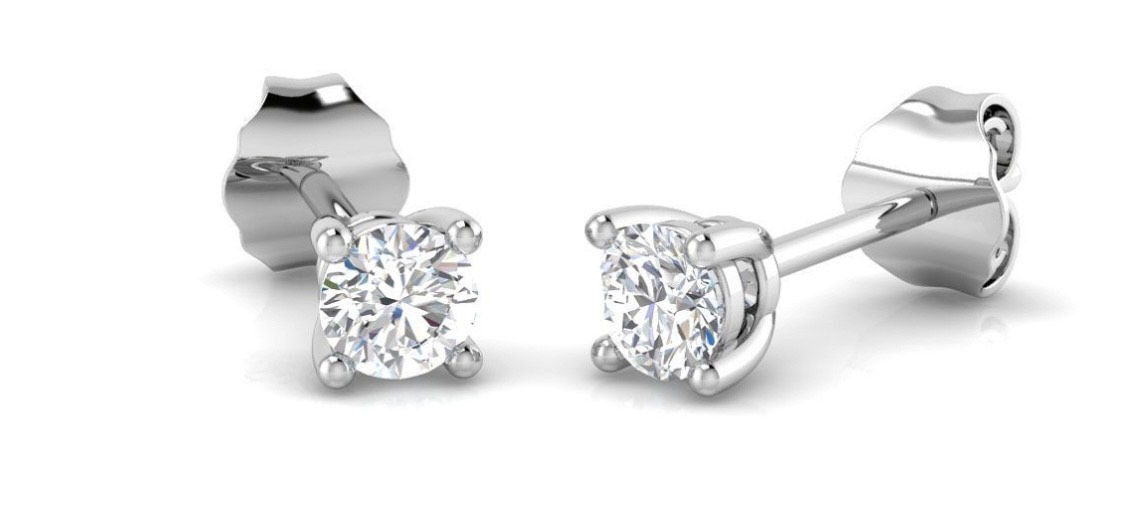 Diamond Stud Earrings