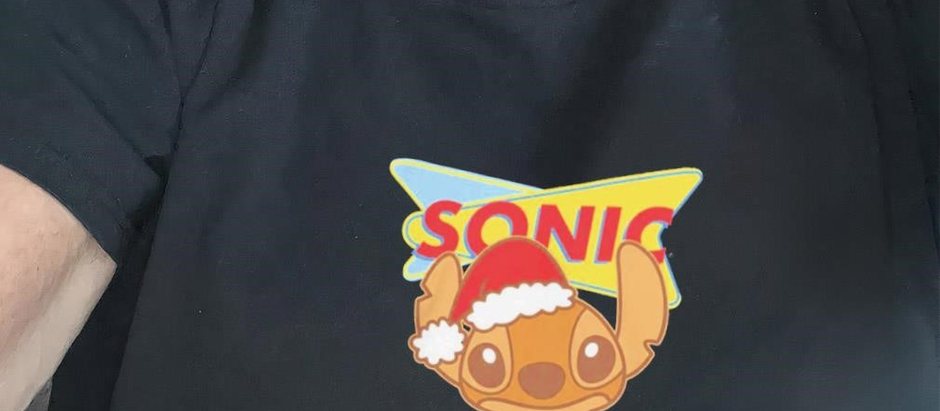 Official Santa baby Stitch cookies Christmas Sonic America’s drive in Christmas shirt