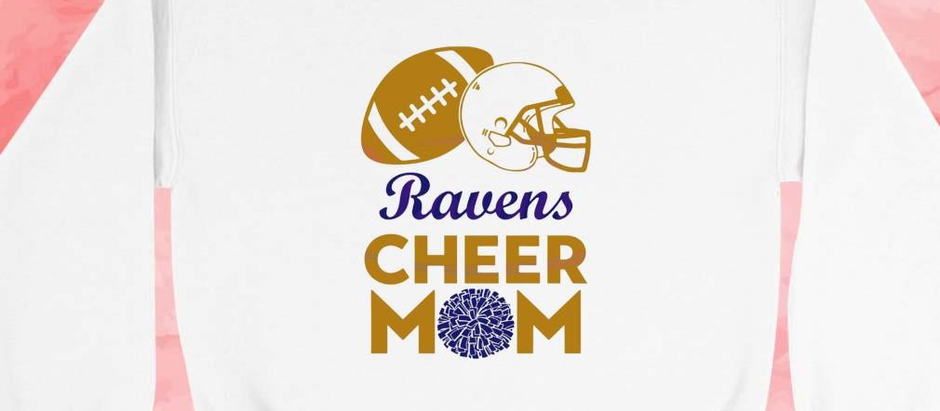 Official Baltimore Ravens cheer mom shirt